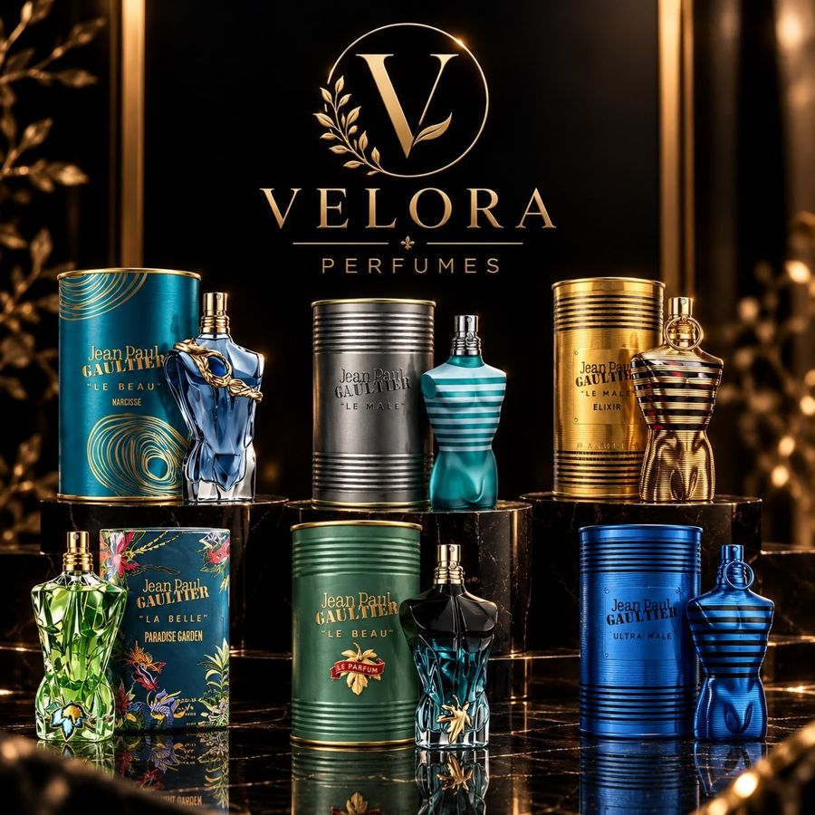 Colección de fragancias Velora Perfumes